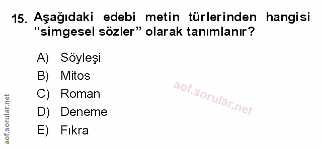 Soru 15