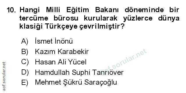Soru 10