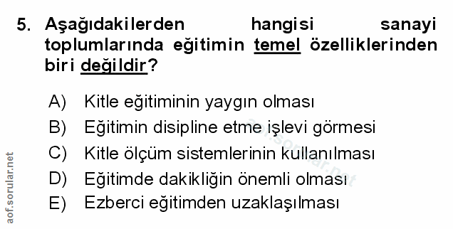 Soru 5