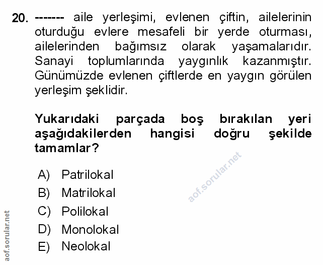 Soru 20