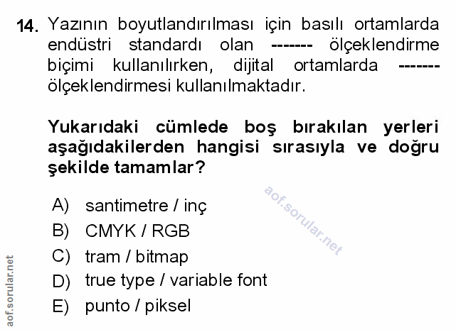 Soru 14