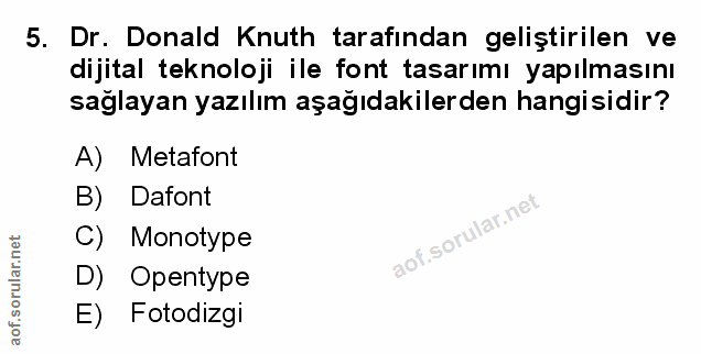 Soru 5