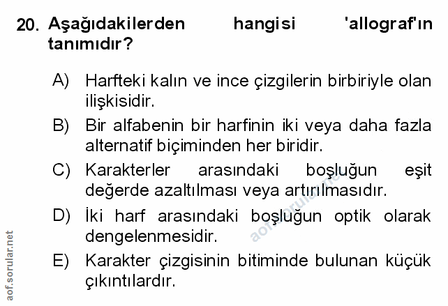 Soru 20