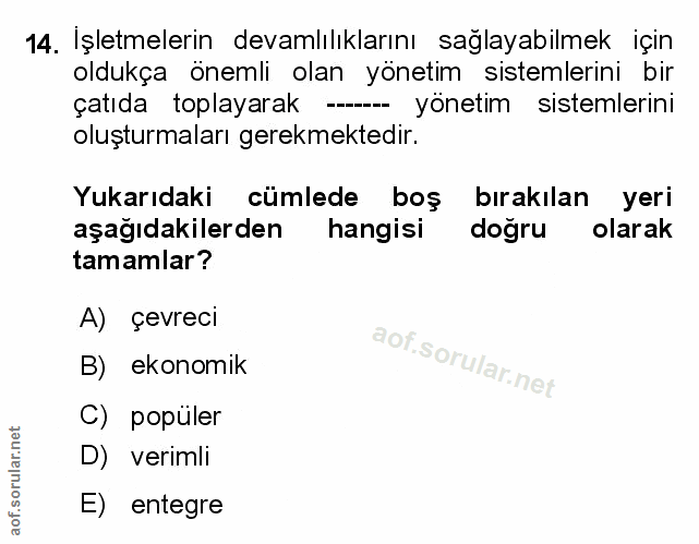 Soru 14