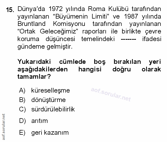 Soru 15