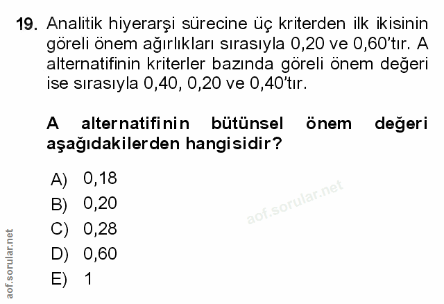 Soru 19