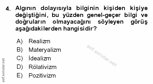 Soru 4