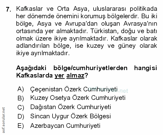 Soru 7