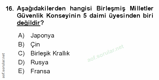 Soru 16