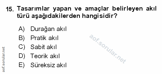 Soru 15