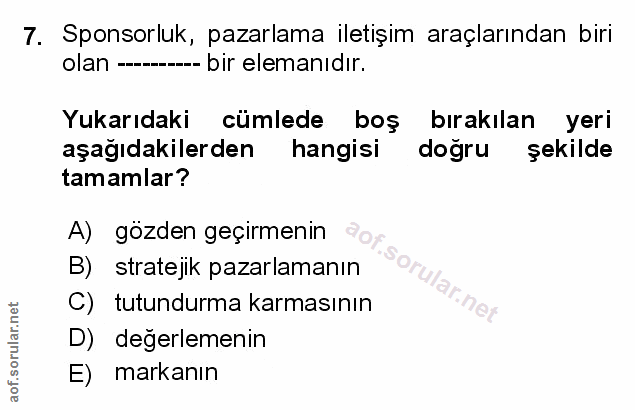 Soru 7