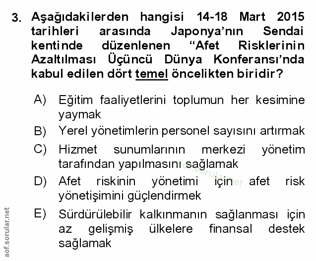 Soru 3