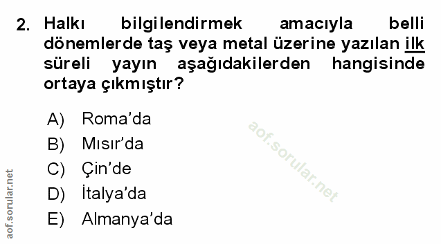 Soru 2