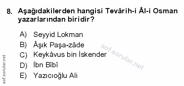Soru 8