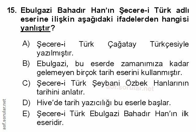Soru 15