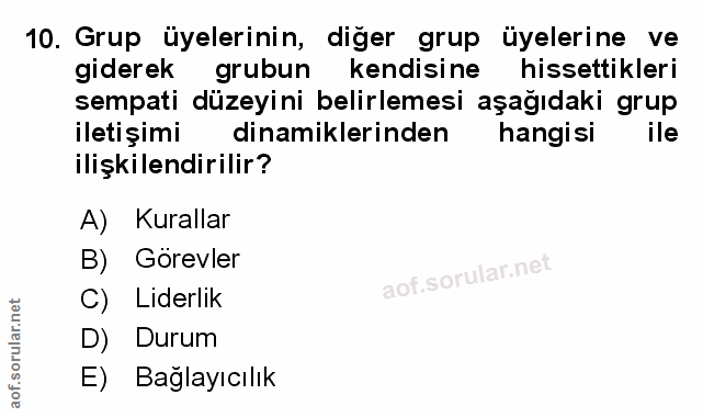 Soru 10