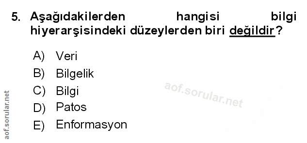 Soru 5