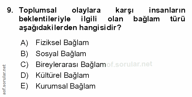 Soru 9