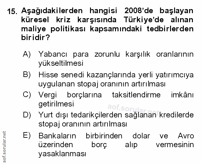 Soru 15