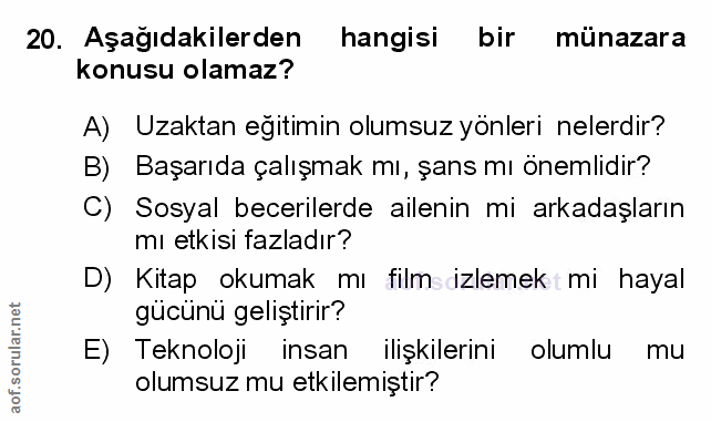 Soru 20