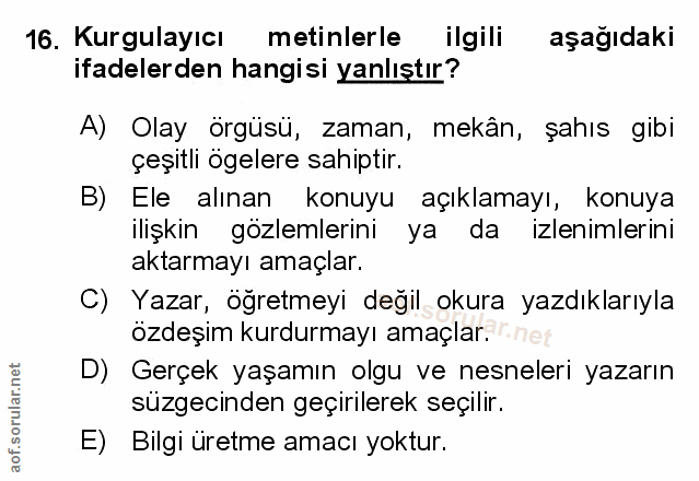 Soru 16