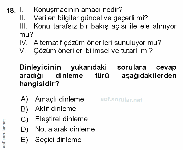 Soru 18