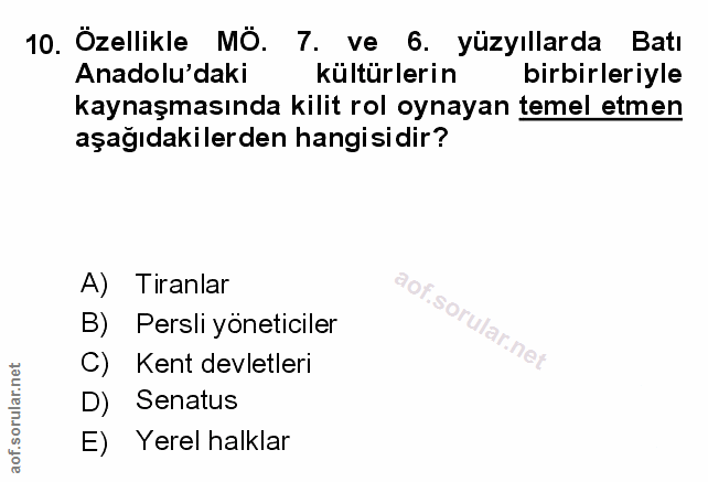 Soru 10