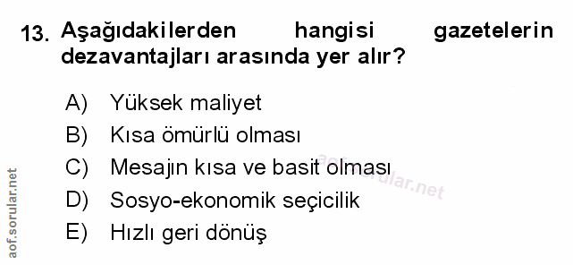 Soru 13