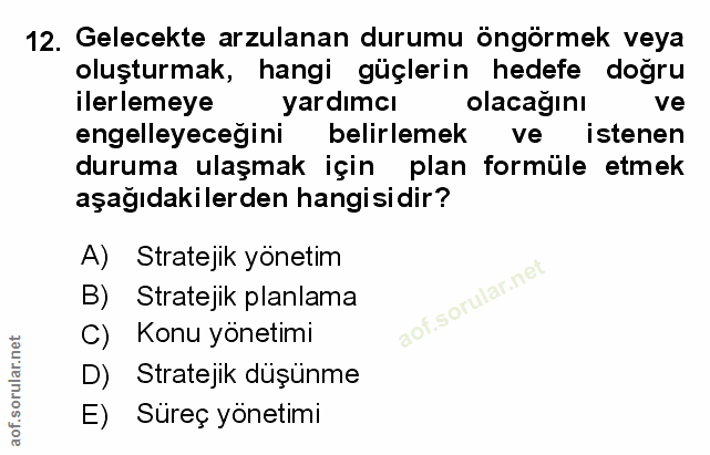 Soru 12