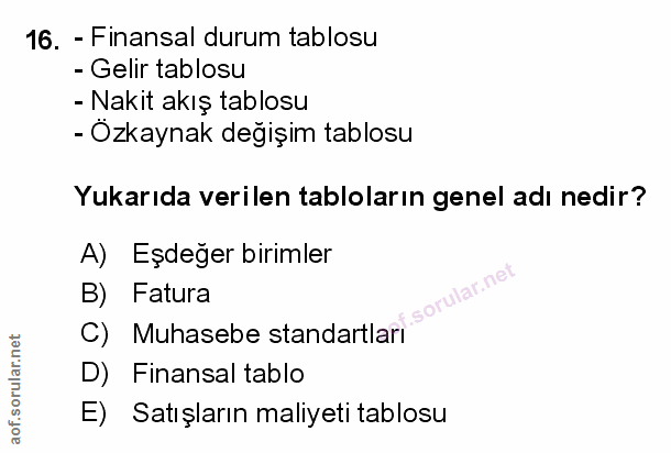 Soru 16