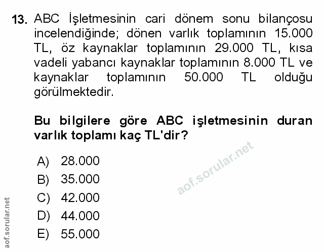 Soru 13