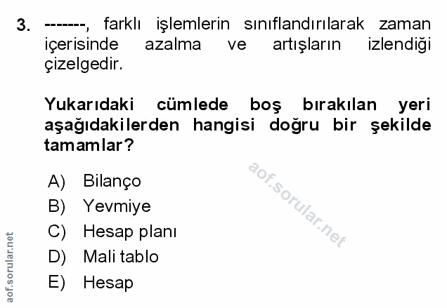 Soru 3