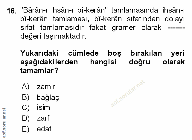 Soru 16