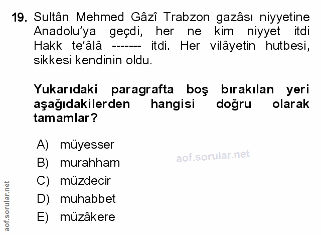 Soru 19