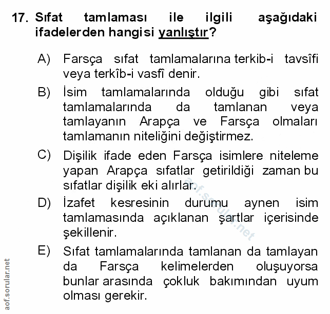 Soru 17