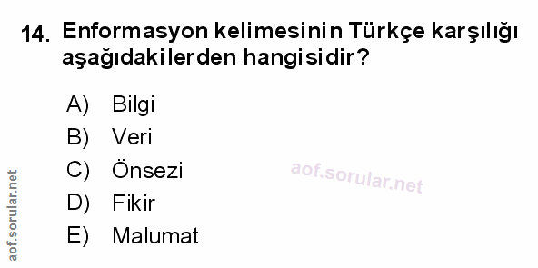Soru 14