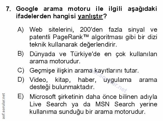 Soru 7