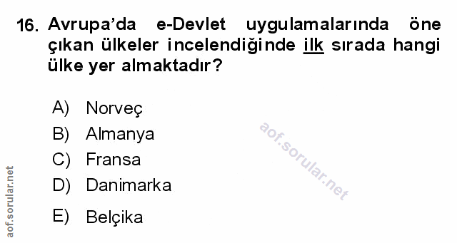 Soru 16