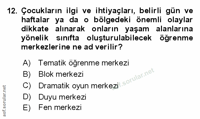 Soru 12