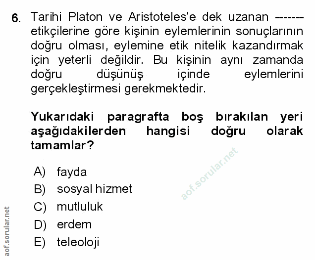 Soru 6