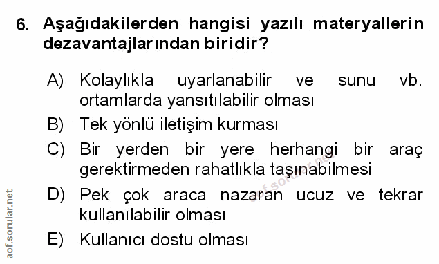 Soru 6