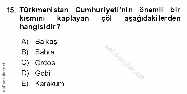 Soru 15