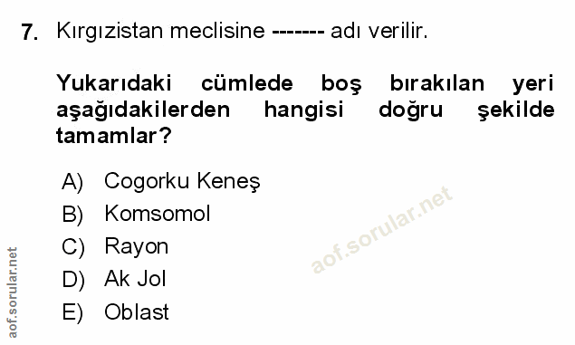 Soru 7