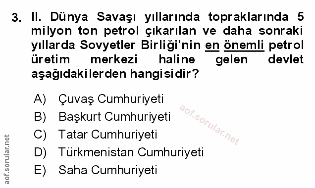 Soru 3