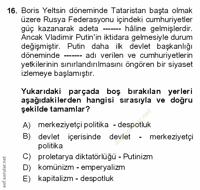 Soru 16