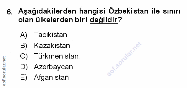 Soru 6