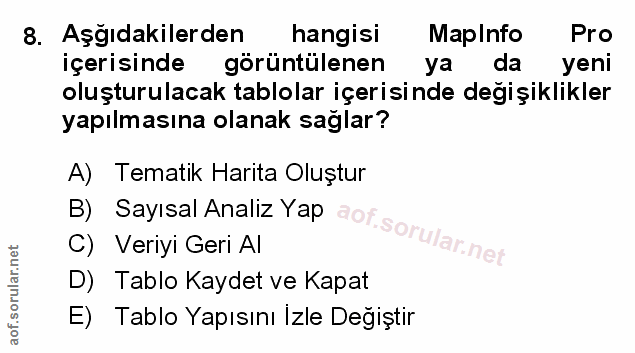 Soru 8