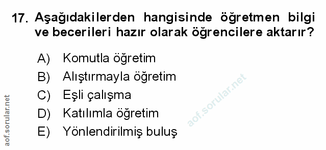 Soru 17