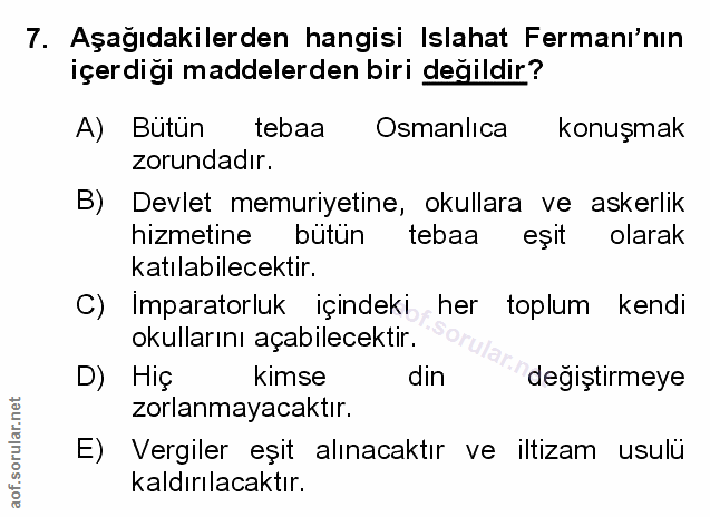 Soru 7