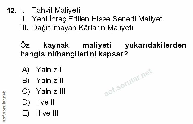 Soru 12